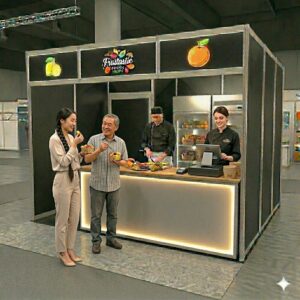 Octanorm Reihenstand 3 x 3