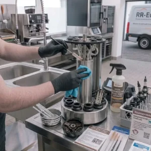 Die Cocktailmaschine in Bremen für Ihre Veranstaltung: Perfekt vorbereitet für hygienische, professionell zubereitete Getränke bei Ihrer Feier.