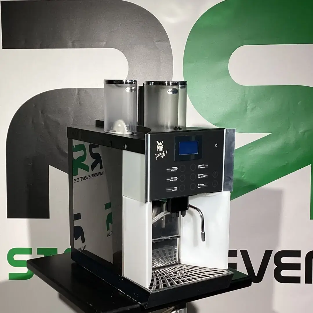 WMF-Kaffeevollautomat „Presto“ in Hamburg mieten: Buchen Sie die ideale Lösung für Kaffeegenuss bei Veranstaltungen, Meetings und Firmenfeiern.