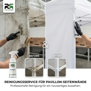 Pavillon 3x3 in Bremen: Perfekt gereinigt und bereit für Ihre nächste Veranstaltung – jetzt einfach buchen und einen makellosen Auftritt genießen!.