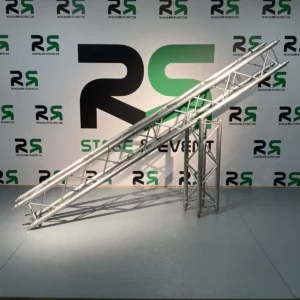 Vierpunkttraverse in Bremen: Dieses hochwertige Traversensystem können Sie bequem für Ihre nächste Veranstaltung ausleihen und eignet sich perfekt für den flexiblen Bühnenbau mit sicherer Montage bei RS Stage Event.